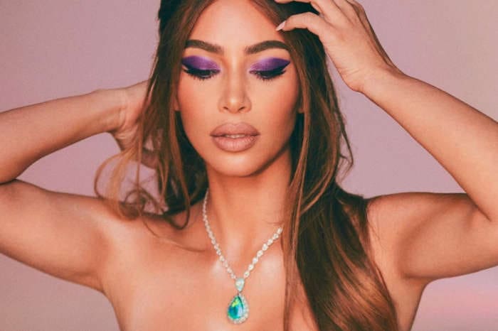 Kim Kardashian Wears 37 Carat Black Opal Necklace On Social Media Following Paris Robbery