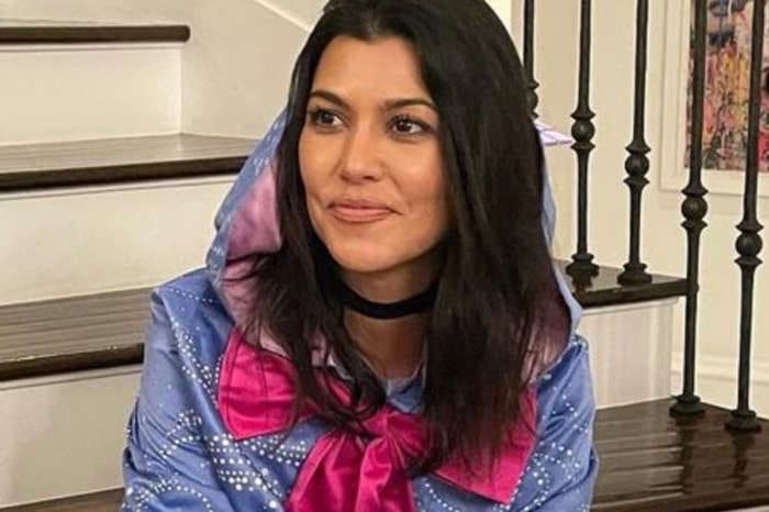 Kourtney Kardashian Dressed Up Like A Fairy Godmother And People Have Questions