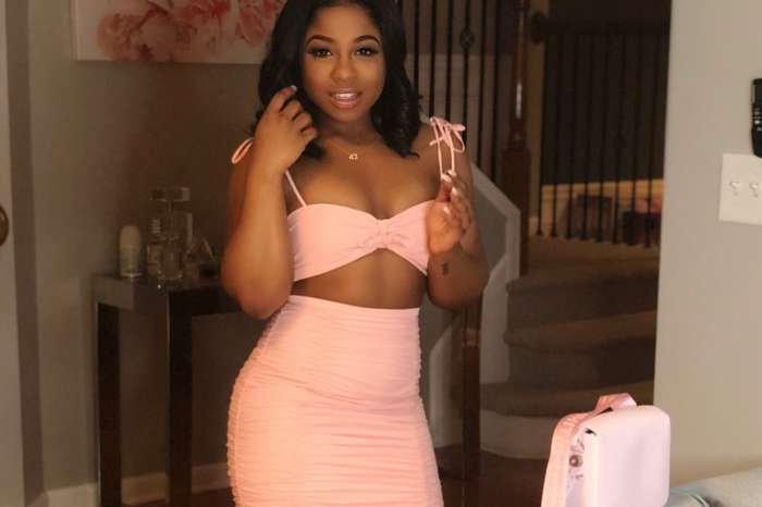 Proud Reginae Carter Continues To Flaunt Her Massive Cleavage Following Her Breast Augmentation