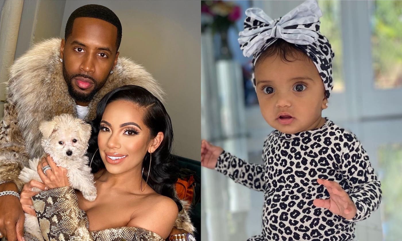 Safaree's Photo And Clip With Baby Safire Majesty Reveal A Gorgeous Baby Girl - Check Out Who She Looks Like!