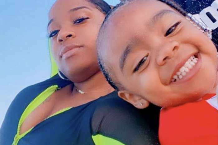 Toya Johnson Shares A Video Featuring Her Baby Girl Reign Rushing Pretending To Be A 'Makeup Stylist'