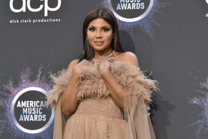 Toni Braxton Has Fans Drooling With This Photo - Check Out Her Red Revealing Dress!