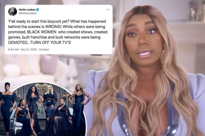 NeNe Leakes Addresses RHOA Mistreatment And Boycott - See Her Video And Messages