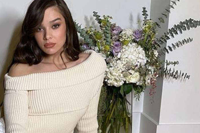 Hailee Steinfeld Wore Marc Jacobs In New Holiday Photos