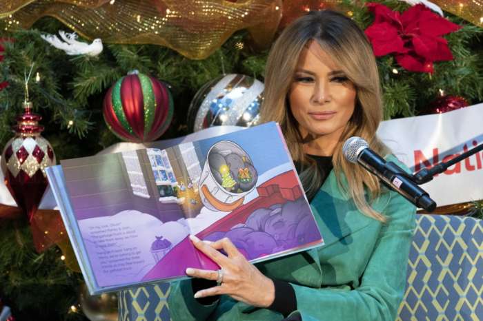 Melania Trump Receives Backlash For Removing Her Mask While Reading To Sick Kids In A Hospital!
