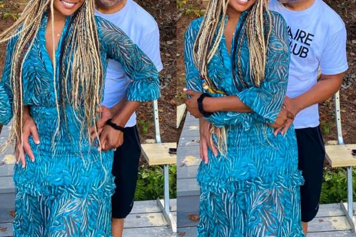Cynthia Bailey Flaunts Her Sculpted Curves In This Black Swimsuit While Getting Plenty Of Vitamin D - See Her Gorgeous Photo