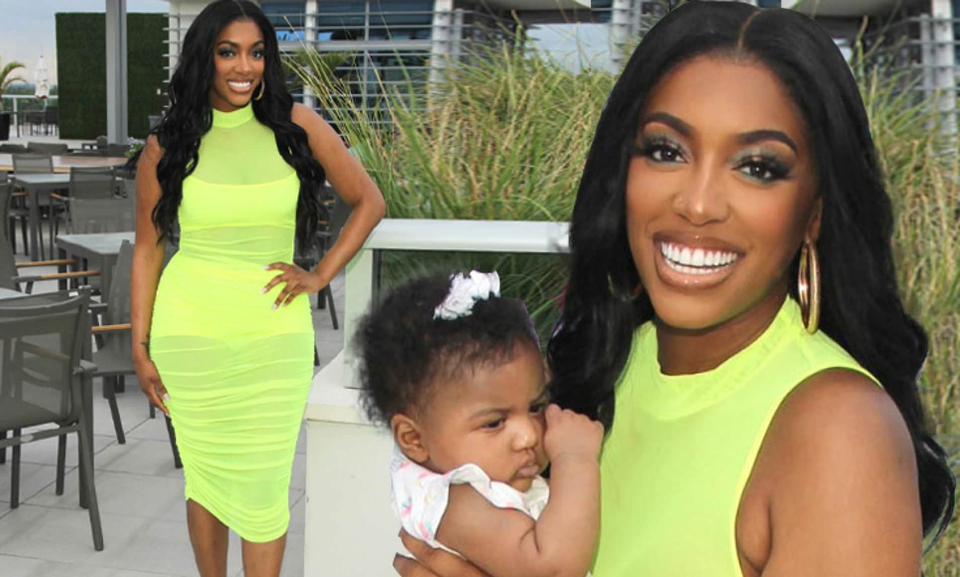Porsha Williams Is The Queen, And Baby Girl PJ Is Her Princess In These Christmas Photo Session