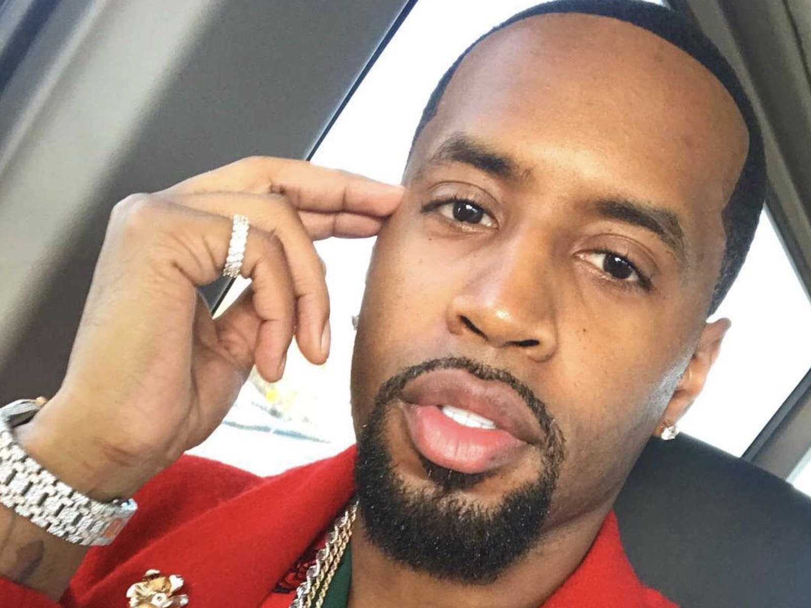Safaree Poses With His Gorgeous Daughter, Safire Majesty For Her 10 Month Anniversary