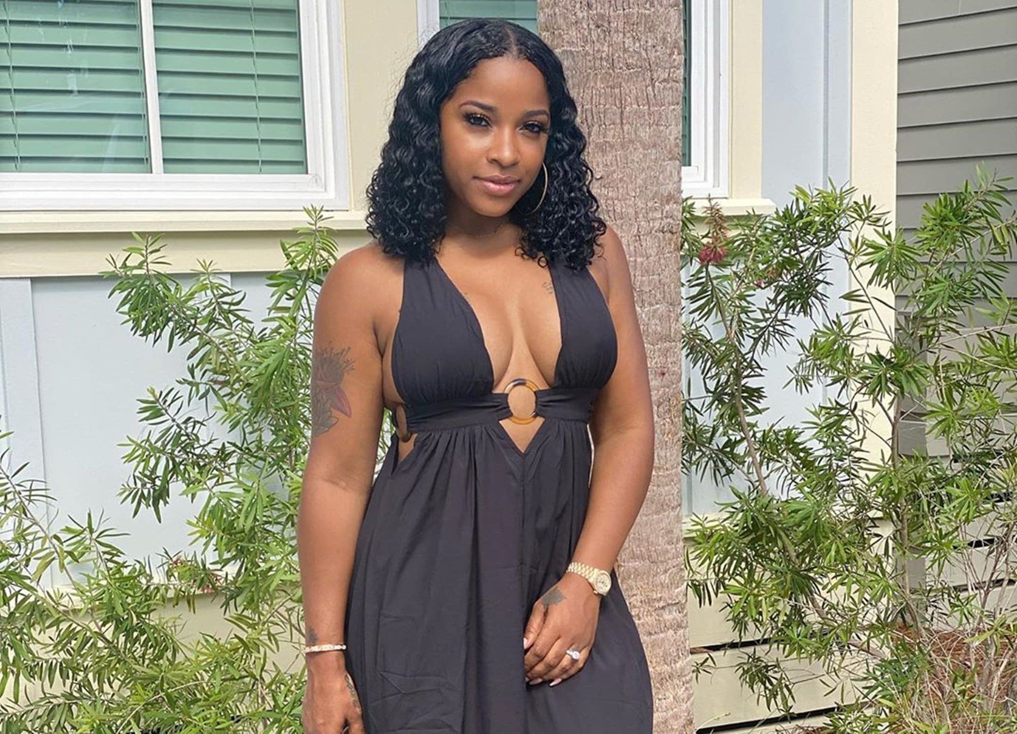 Toya Johnson Shows Off Her Gym Essentials - Check Out Her Clip