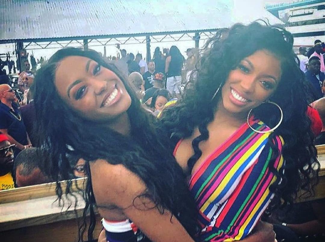 Porsha Williams Poses With Her Gorgeous Sister, Lauren Williams