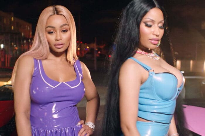 Nicki Minaj And Blac Chyna Link Up And Fans Wonder What They're Planning - See Their Natural Faces In This Video