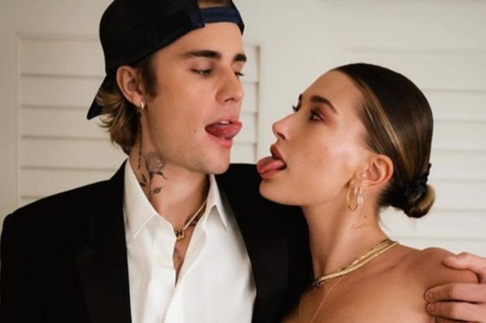 Hailey Bieber Flaunts Her Figure In Plunging Mini Dress As She Rings In The New Year With Justin Bieber