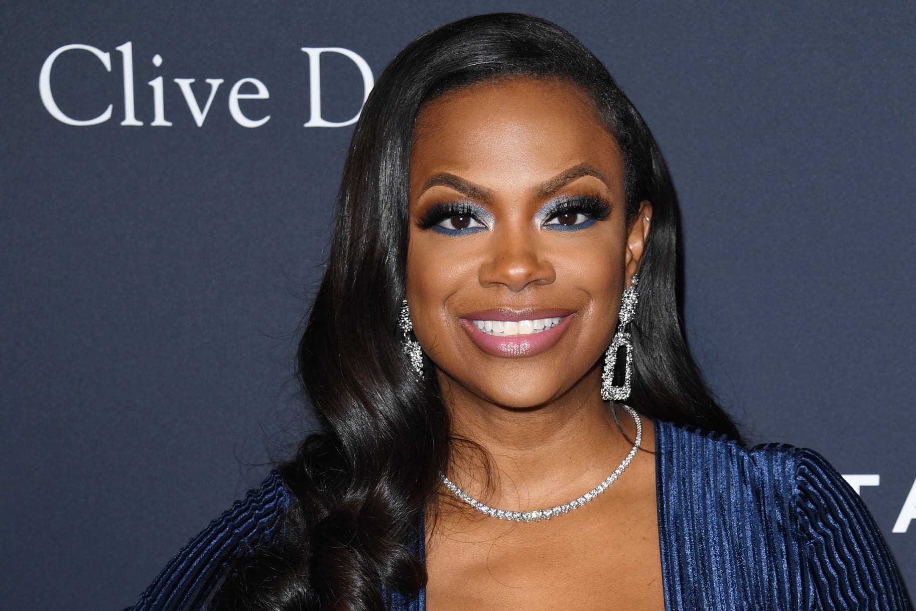 Kandi Burruss Shares A Gorgeous Look For Fans On Social Media - Check Her Out In This Blue Dress