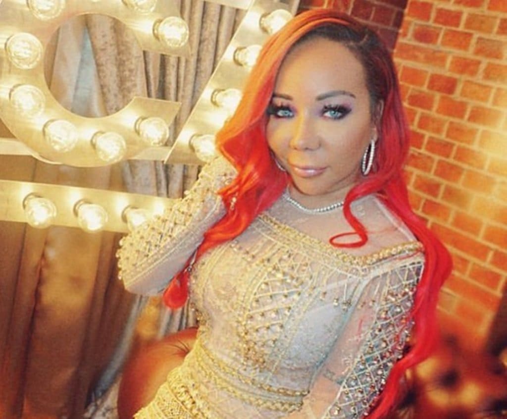 Tiny Harris Is Slaying In This Latex Black Outfit - See Her Photo Here