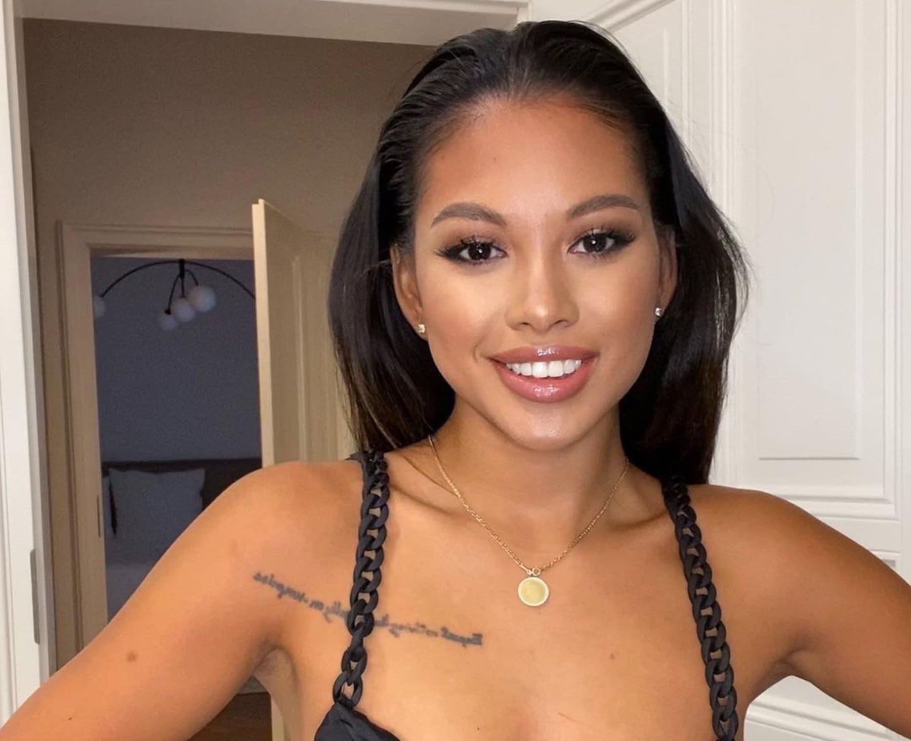 Chris Brown's Baby Mama, Ammika Harris Updates Fans With New Clips Featuring Herself And Baby Aeko!