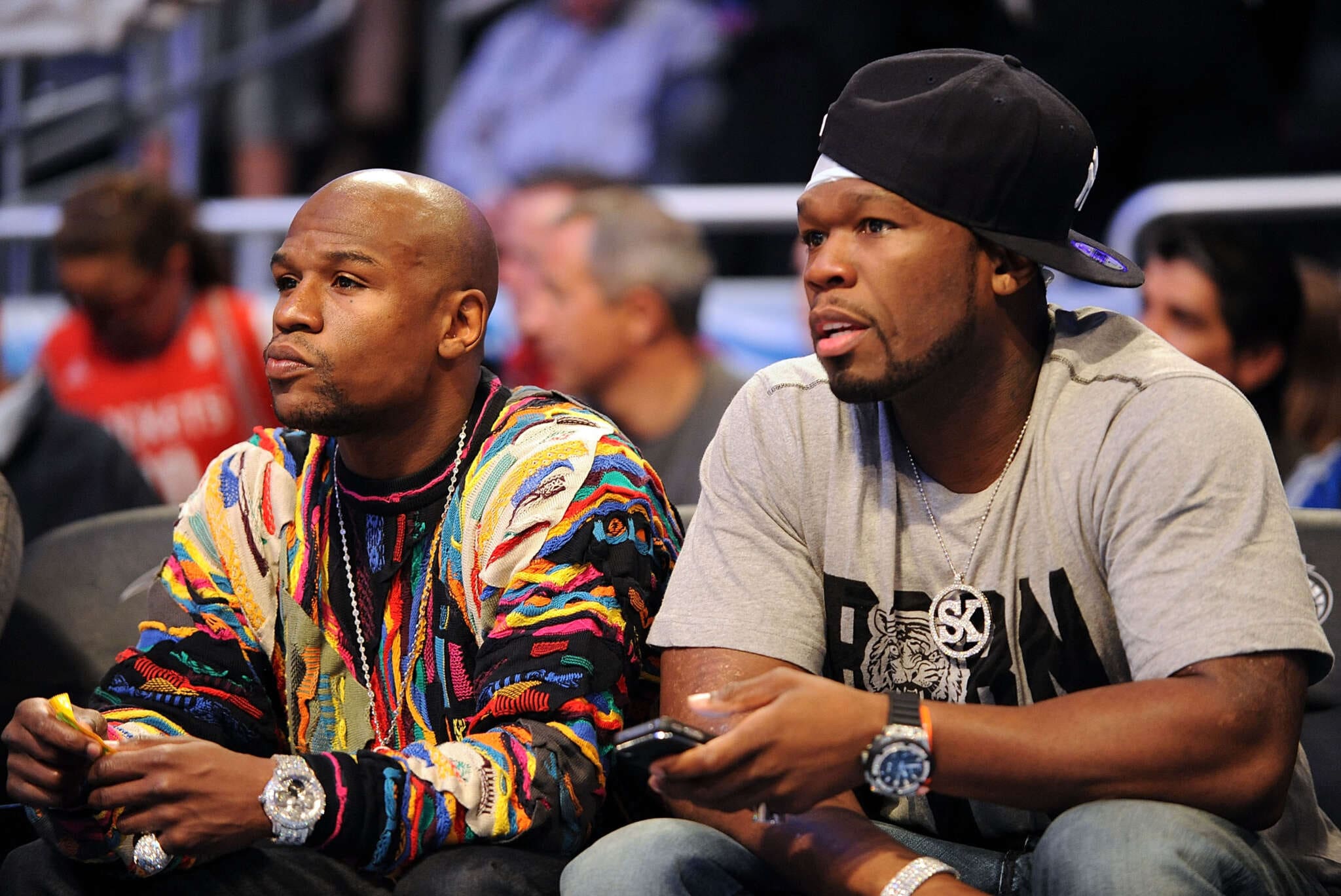 Floyd Mayweather Is Interested In Fighting 50 Cent In Exhibition Match
