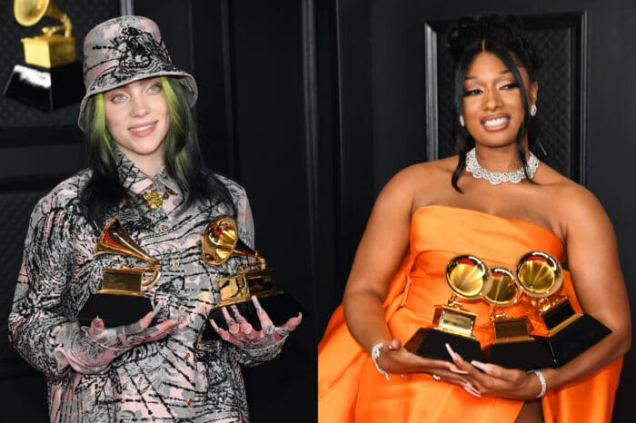 Billie Eilish Gushes Over Megan Thee Stallion During GRAMMY Acceptance Speech - Says She Deserved To Win Record Of The Year Instead
