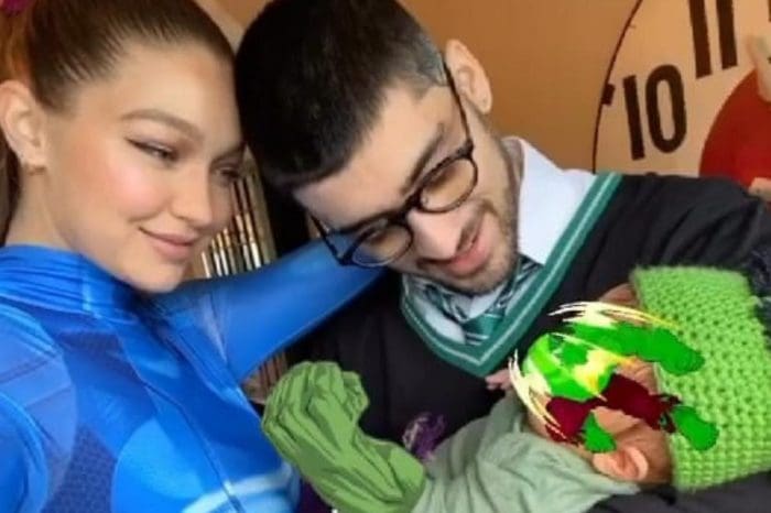 Gigi Hadid Posts New Adorable Pic Of Her And Baby Khai After Accidentally Sharing Pic Of Her Face!