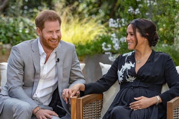 Meghan Markle Praised For Giorgio Armani Outfit During Oprah Winfrey Interview