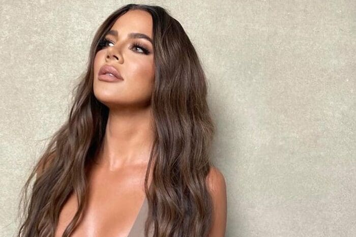 Khloe Kardashian Goes Topless For New Good American Campaign