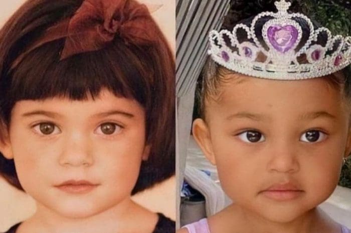 Kylie Jenner Twins With Three-Year-Old Mini-Me Daughter Stormi Webster