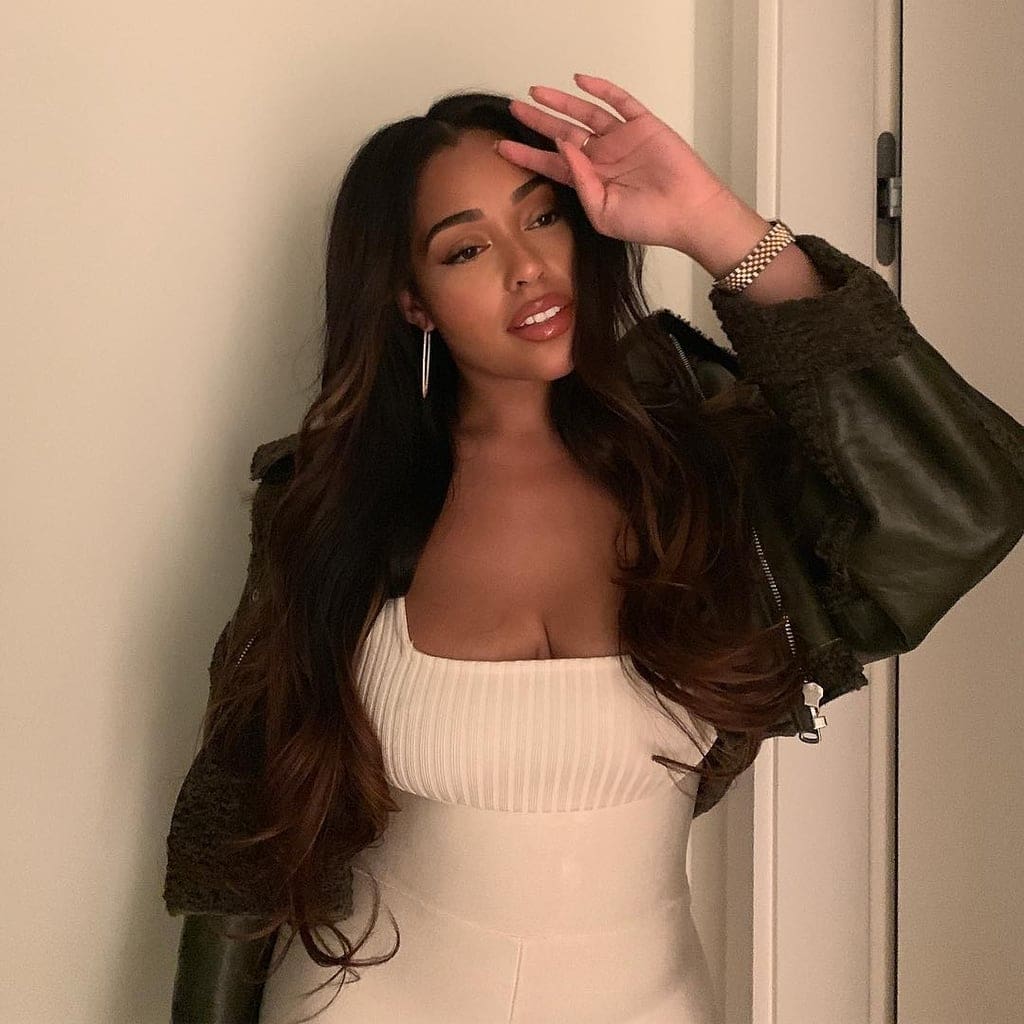 Jordyn Woods Proudly Presents Her Workout App - See Some Photos Here