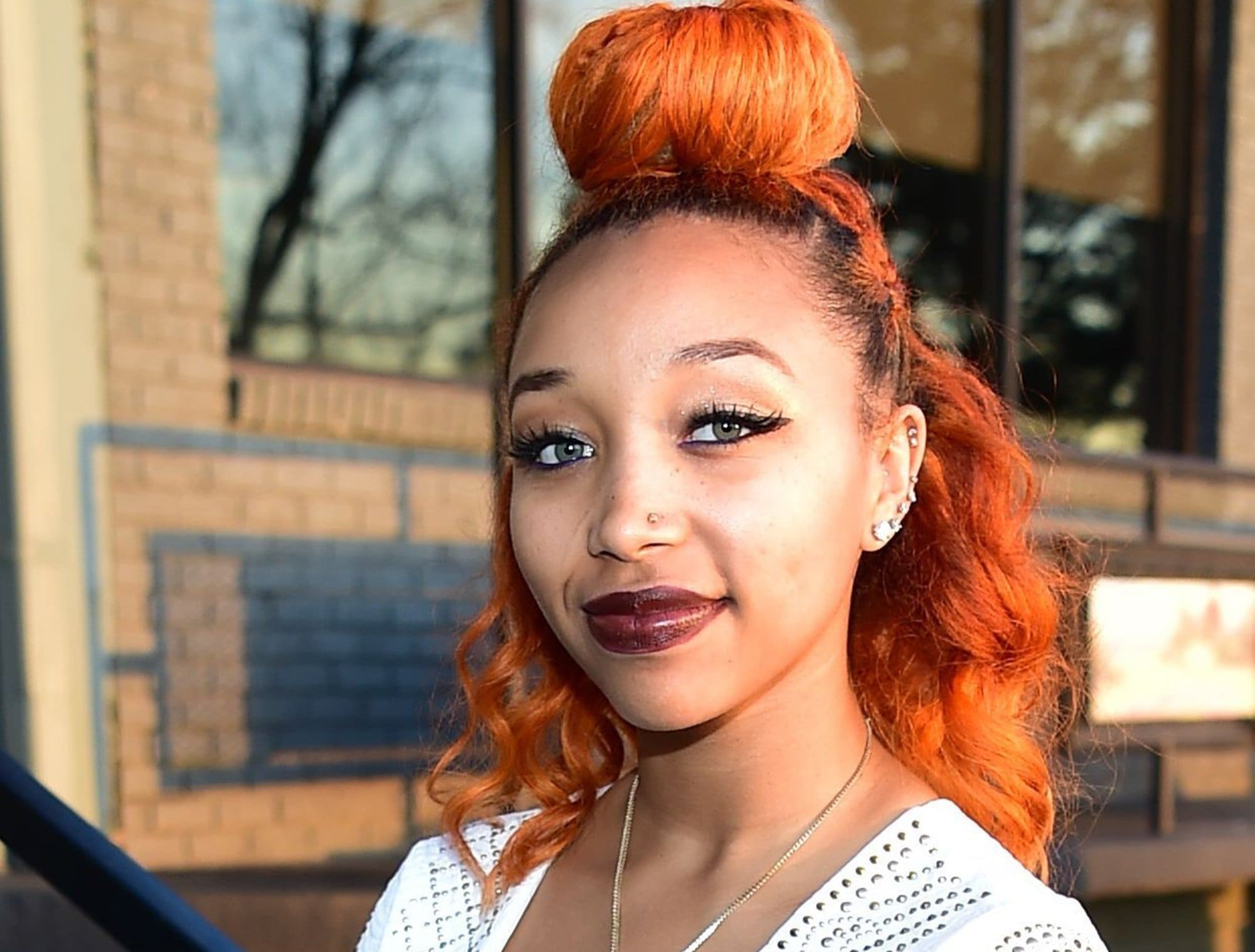 Tiny Harris' Daughter, Zonnique Pullins Looks Flawless In This Golden Dress