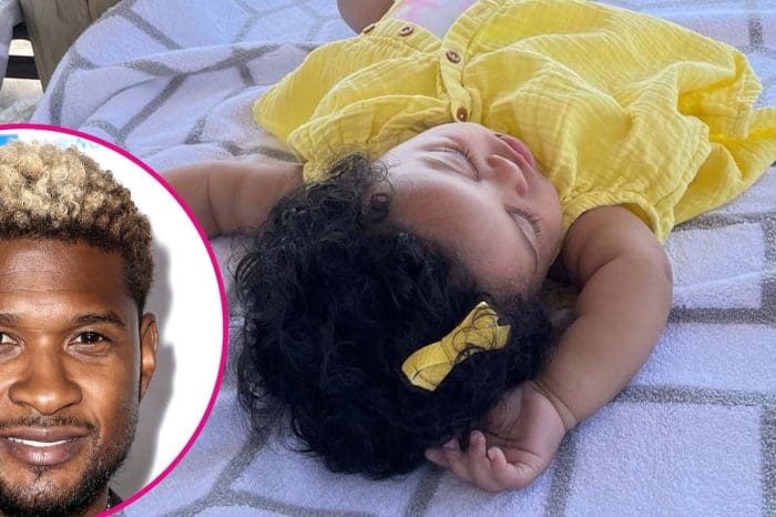 Usher Posts Rare Picture Of His Adorable Daughter Sovereign - 'Caption This'