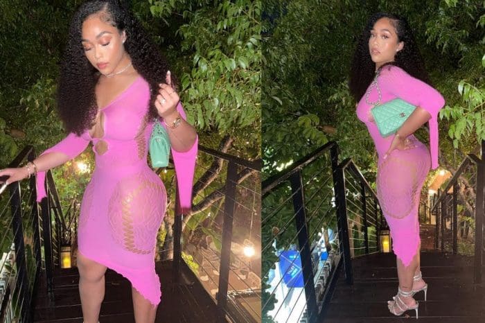 Jordyn Woods Shows Off Her Natural Body By The Pool And Fans Are Drooling!