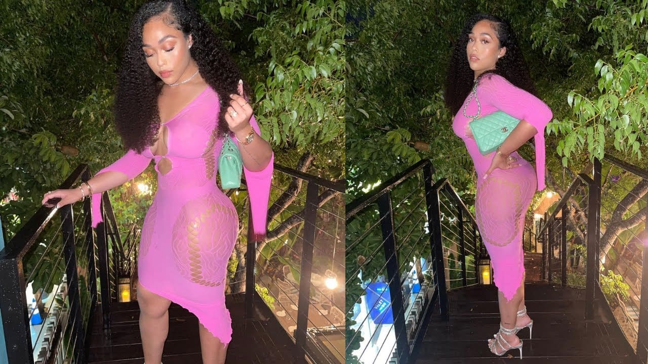 Jordyn Woods Shows Off Her Natural Body By The Pool And Fans Are Drooling!