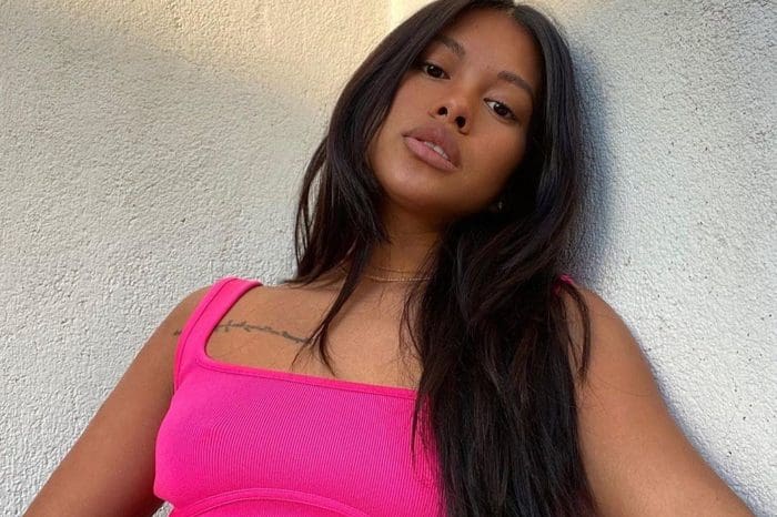 Ammika Harris Looks Gorgeous In This Nude Dress