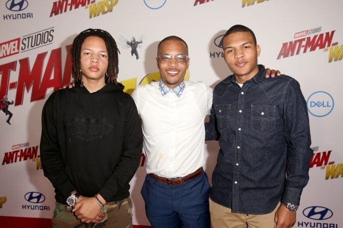 T.I. Is Proud On Stage With His Son, Domani - See The Video