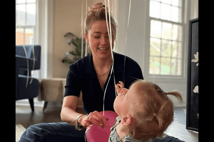Amber Heard posted a very touching picture with her daughter Una in honor of her birthday