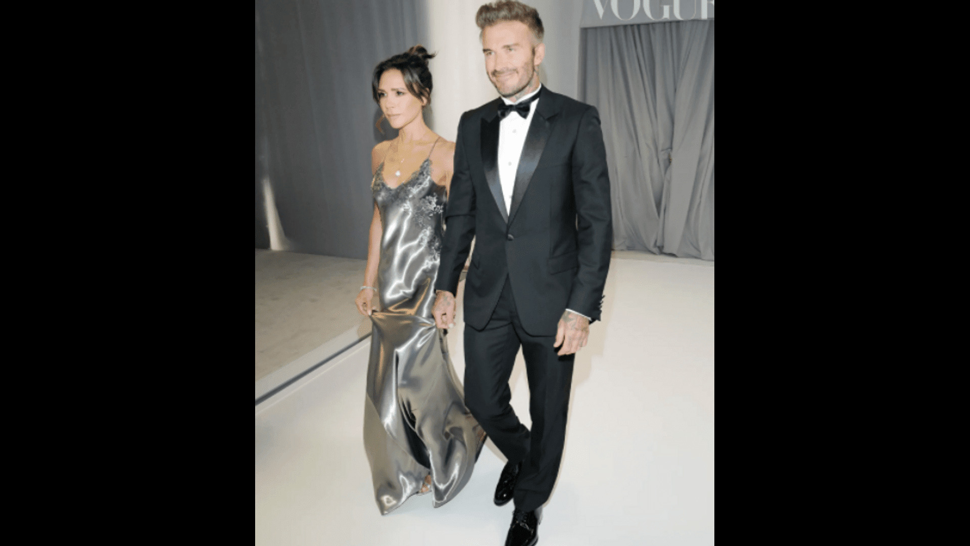 Posh Spice effect: Victoria and David Beckham's couple look at son's wedding
