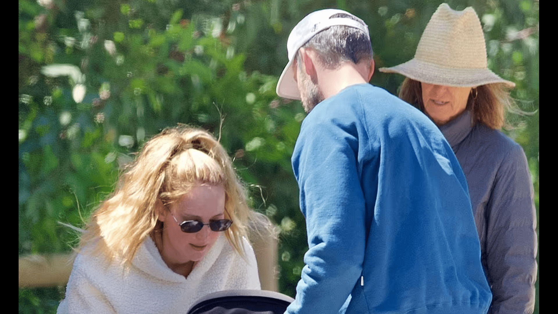 Jennifer Lawrence was spotted walking with her first child for the first time