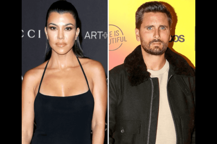 In the first pictures after Kourtney Kardashian's wedding, Scott Disick appeared with a beautiful model