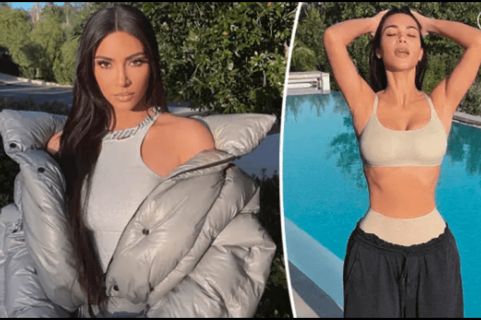 Kim Kardashian was again accused of abusing photoshop
