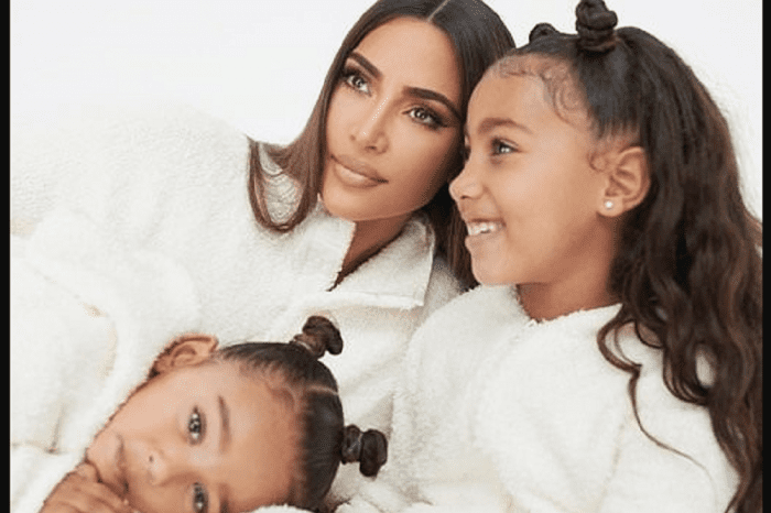 Kim Kardashian and Her Daughter Chicago have perfected The Art of The Pout and Peace Sign