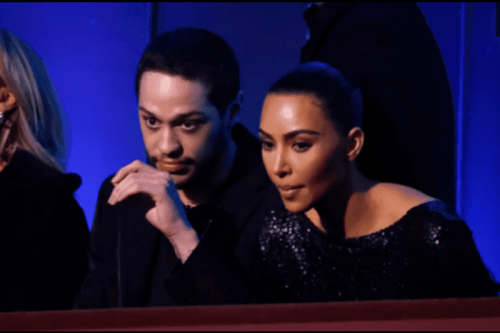 New photo of lovers Kim Kardashian and Pete Davidson, who just do not want to leave