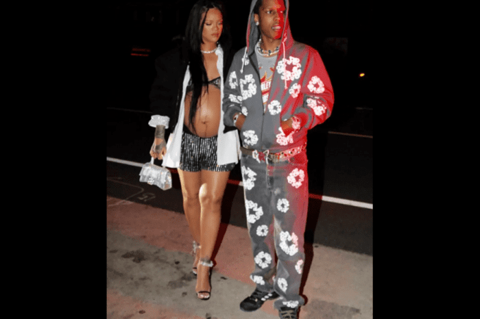 In mini shorts and stilettos: Rihanna's new outing in the last weeks of pregnancy