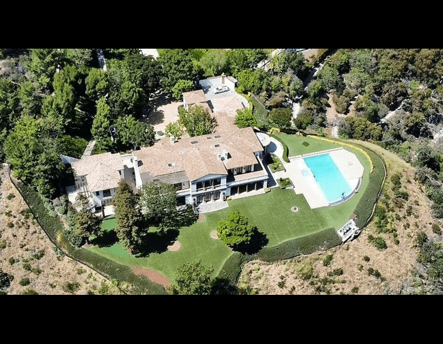 Adele showed off her new Beverly Hills mansion