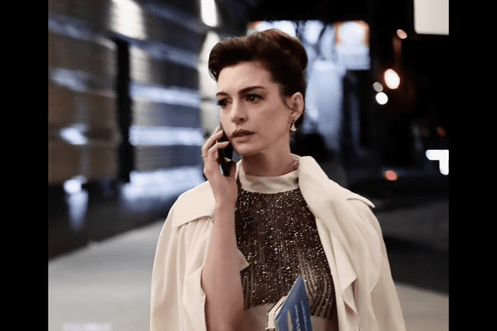 See how amazing Anne Hathaway looks on the set of her new project