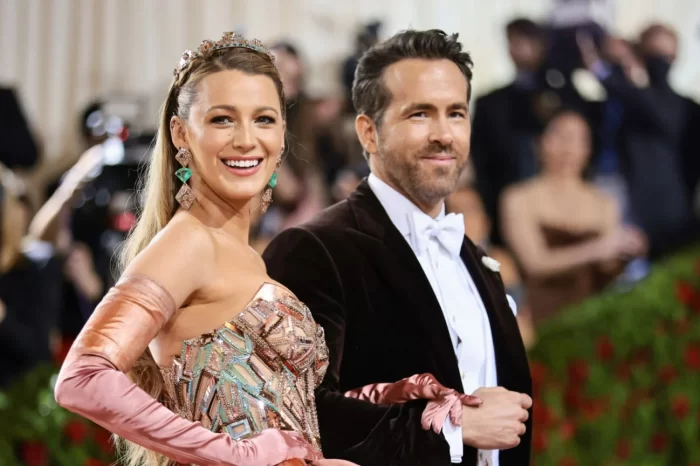 Ryan Reynolds Stunned At Wife Blake Lively’s Look On Met Gala Red Carpet (Cutest Couple Ever)