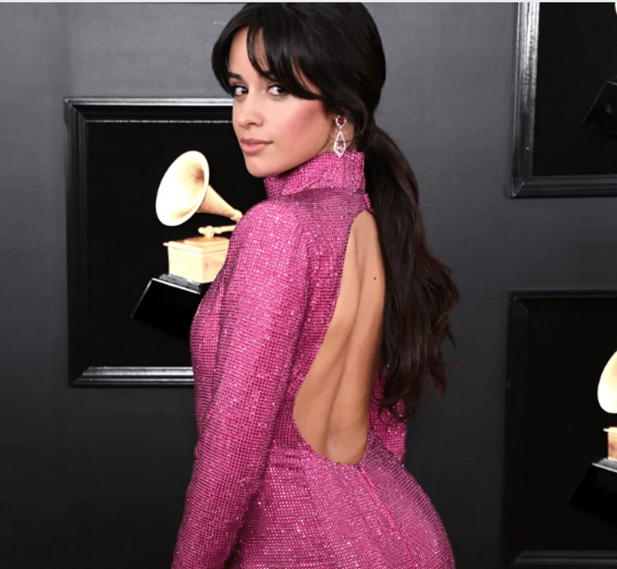 Football fans tried to drown out Camila Cabello's performance