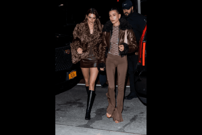 Kendall Jenner and Hailey Bieber went to a party in similar outfits