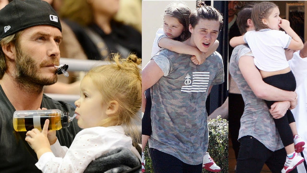 David Beckham fan believes she's Harper's real mother