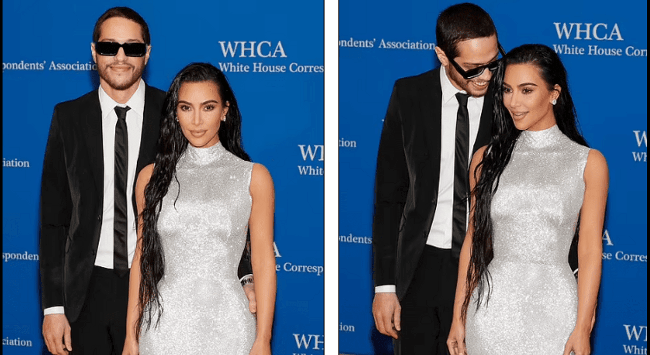 The first official appearance of Kim Kardashian and Pete Davidson was a reception at the White House