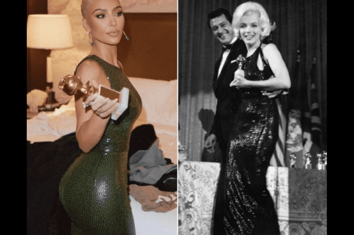 Kim Kardashian wore another dress that belonged to Marilyn Monroe