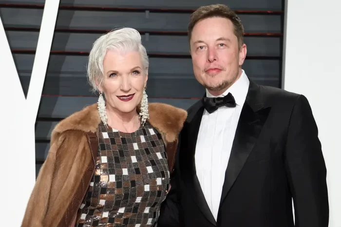 74-Year-old mother Elon Musk, in a swimsuit posed for the cover of a magazine