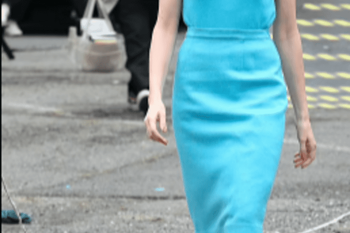 The incomparable Anne Hathaway changed three outfits in one day on the set of a new film
